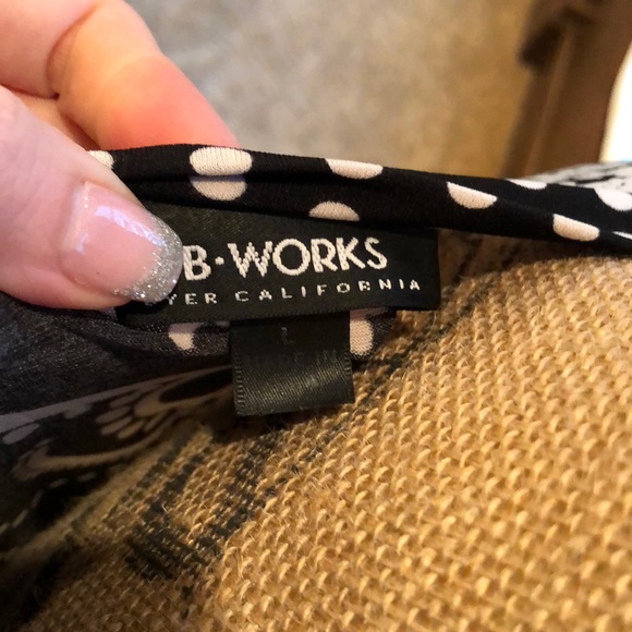B Works Blouse Size Large - Picture 3 of 3